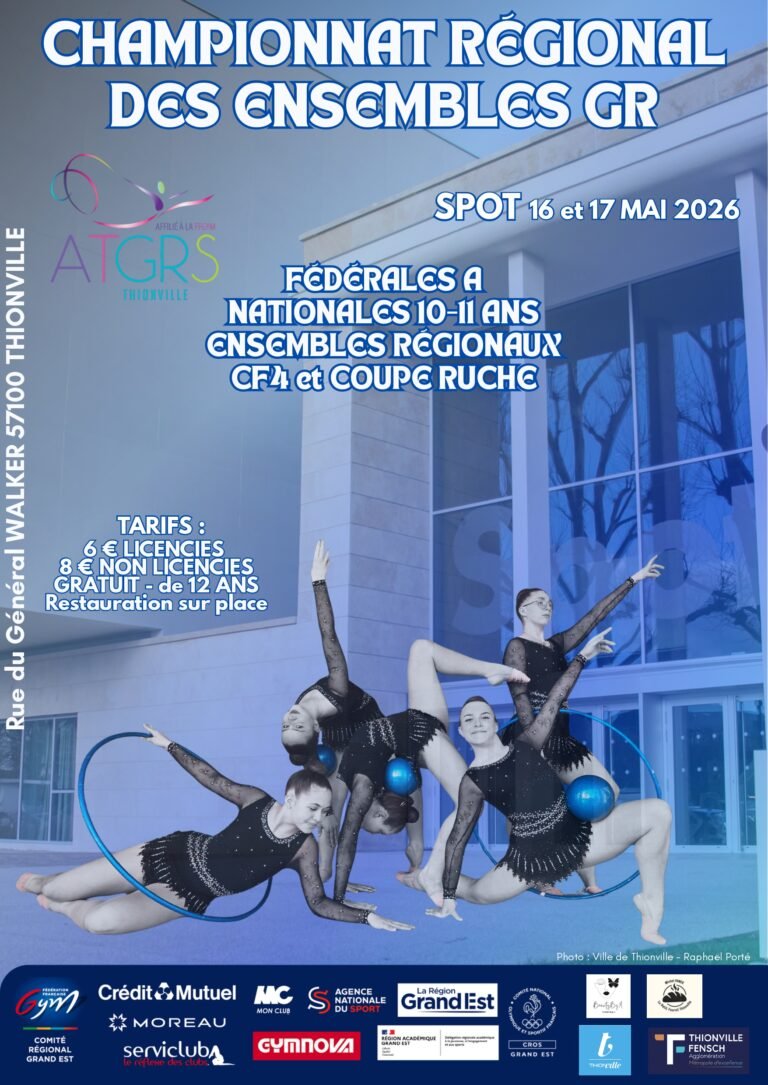 GR : Championnat Régional des ensembles Fédéral A et régionaux + CF4+ Coupe Ruche