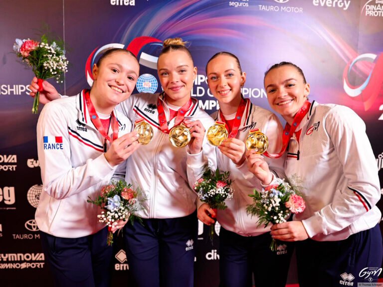 Maëlle Dumitru-Marin championne du monde en tumbling !