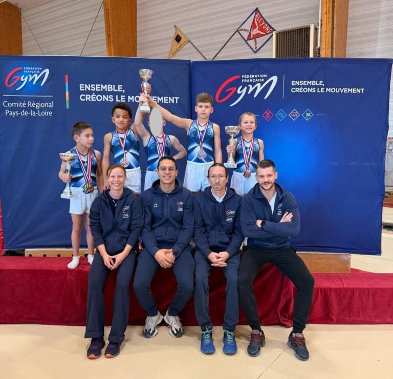 L&rsquo;équipe GAM médaillée d&rsquo;argent à la RERJ !